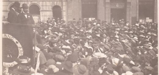 Andover High Street Recruitment Rally 1916/17