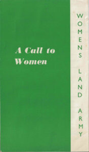 A Call To Women Leaflet Front Source: Rachel Brenda Lees