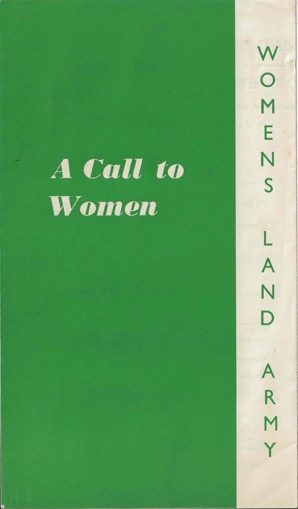 A Call To Women Leaflet Front Source: Rachel Brenda Lees