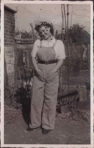Joan Birchall 36 - has on the back with love from Ena 12-11-1945