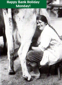 Milking and dairying - ideal work for a land girl (WW1) Source: IWM Q30681