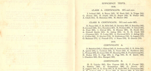 Essex Land Army Supplement Page 1, June 1919.