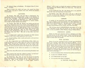Essex Land Army Supplement Page 2, June 1919.