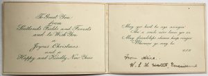 Scottish WLA Card Inside
