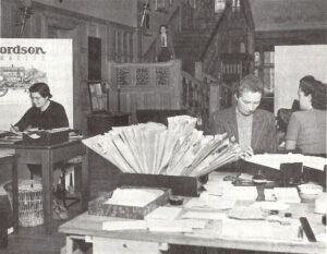 Office staff working at Balcombe Place