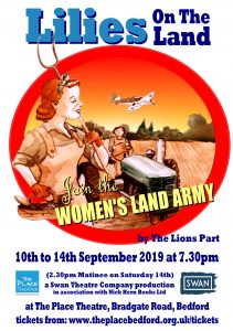 Lilies on the Land Poster
