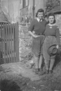 Lumber Jills who felled trees at Jubilee Mountain in Llanberis