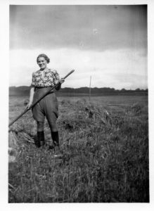 Agnes Mary Elkin at work