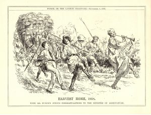 Harvest Home Punch Magazine Cartoon