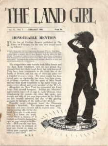 The Land Girl February 1941